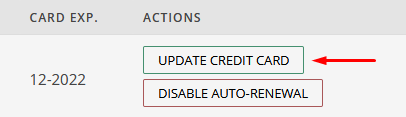 update credit card