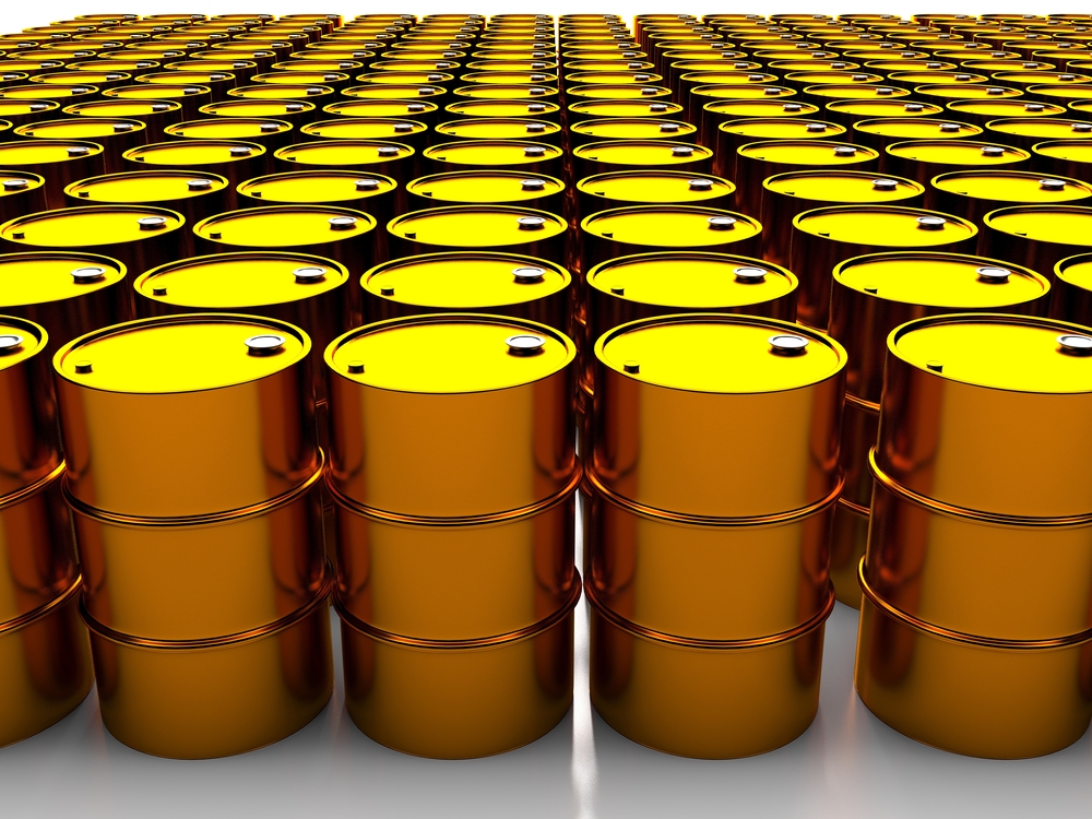 Shutterstock oil barrels