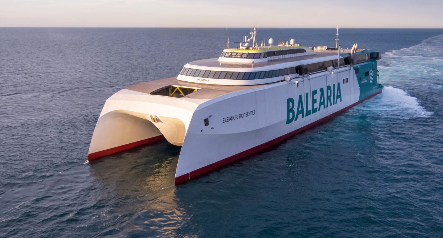 LNG powered ferry
