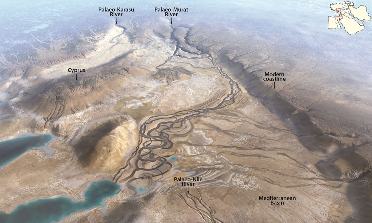 Seismic Data helps Unravel the History of the Euphrates River