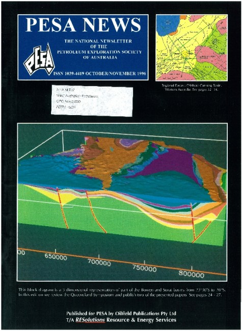 Accent on APPEA: Exploration Activity at Near Record Levels – Dick Wells, APPEA Conference 1997 – Dr Geoffrey W. O’Brien