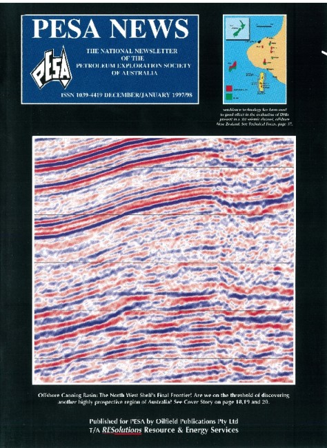 Technical Focus: Semblance Technology and DHI Analyses, Kupe, New Zealand – Mark L. Sloan and Angus Ruddock, Thermal History In Hydrocarbon Exploration – Paul F. Green, Kerry A. Hegarty, Ian R. Duddy