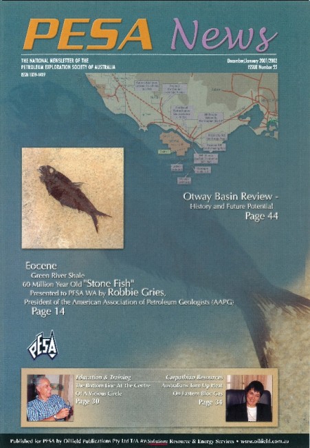 Awards – Ivan Crabb Winner Of The PESA – South Australia Branch 2001 Scholarship