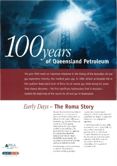 100 Years of Queensland Petroleum